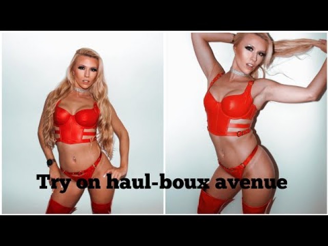 Michelle Try On Haul Lingerie Haul Try On Red Unbox Red Lingerie Unboxing Hot